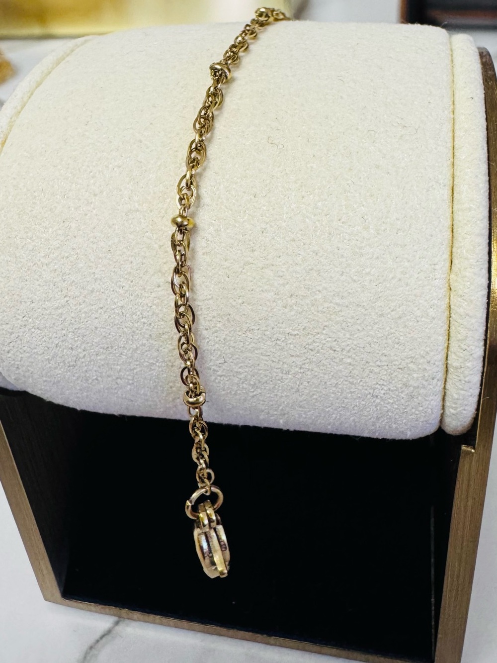 Gold Rope Chain Bracelet- Elegant